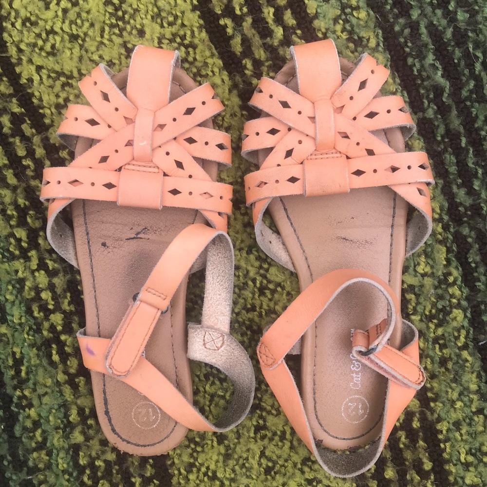 Cat & Jack Warm Brown Sandals